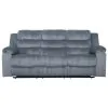 New Classic U1816-30-GRY New Classic U1816-30-GRY Willow - Sofa With Dual Recliner - Gray