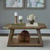 Liberty Furniture 930-OT1010 Carolina Park - Octagonal Cocktail Table - Amber Brown