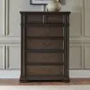 Liberty Furniture 765-BR41 Provence Park - 6 Drawer Chest - Chateau Brown