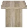 Coaster Fine Furniture 710878-S2 Devar - 2 Piece Square Coffee End Table Set - Distressed Pine