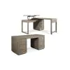 Riverside Furniture 39630 Prelude - Executive Desk - Light Brown