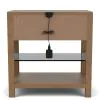 Riverside Furniture 73968 Riverside Furniture 73968 Cascade - 1 Drawer Nightstand - Casual Mink
