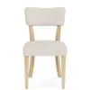 Riverside Furniture 79457 Glenndale - Curve Back Upholstered Side Chair (Set of 2) - Wheat