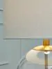 Ashley Furniture L430744 Samder - Glass Table Lamp  - White