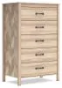 Ashley Furniture EB3929-245 Battelle - Five Drawer Chest - Tan