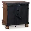 Ashley Furniture PCB824-93 Ashley Furniture PCB824-93 Rowlenstown - Three Drawer Night Stand - Brown