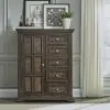 Liberty Furniture 361-BR42 Liberty Furniture 361-BR42 Big Valley - Door Chest - Brownstone