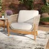 New Classic G823N-10 Solstice - Rope Club Chair - Linen Beige