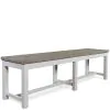Riverside Furniture 37259 Cora - Dining Bench - Cloud