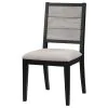 Coaster Fine Furniture 121222 Elodie - Wood Dining Side Chair (Set of 2) - Gray And Black