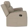 Coaster Fine Furniture 610281-S2 Brentwood - 2 Piece Upholstered Reclining Sofa Set - Taupe