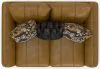Jackson Furniture Industries 240602-1273/16-3073/16 Corvara - Top Grain Italian Leather Match Loveseat - Caramel