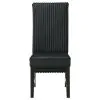 Coaster Fine Furniture 106387 Barrand - Upholstered Dining Side Chair (Set of 2) - Black