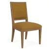 Riverside Furniture 51857 Halbrooke - Upholstered Back Side Chair (Set of 2) - Light Brown
