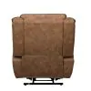 New Classic U5854-16P2-BRN Kyra - Auto Glider Recliner With Power Headrest & Footrest - Saddle