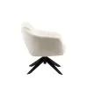 New Classic SAF60-AC-IVY Fleming - Boucle Swivel Lounge Chair - Ivory