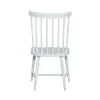 Liberty Furniture 499-C4000S Palmetto Heights - Spindle Back Side Chair - Shell White & Driftwood