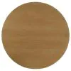 Coaster Fine Furniture 109460-S5 Hartville - 5 Piece Round Dining Table Set - Natural Light Brown