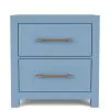 Riverside Furniture 30738 Riverside Furniture 30738 Rosalie - 2 Drawer Nightstand - Blue
