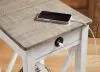 Ashley Furniture A4000374 Adalane - Accent Table - White / Gray