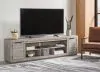 Ashley Furniture W996-78 Naydell - XL TV Stand w/Fireplace Option - Gray
