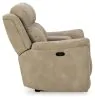 Ashley Furniture 5930218 Ashley Furniture 5930218 Next-Gen Durapella - Power Reclining Loveseat With Console/Headrest - Sand