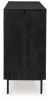 Ashley Furniture A4000644 Vallisburg - Accent Cabinet - Black / Natural