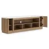 Ashley Furniture W808-68 Camdill - XL TV Stand With Fireplace Option - Light Brown