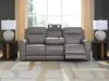 Ashley Furniture PCU1090015 5Z-Comfort - Power Reclining Sofa With Adj Headrest - Coin