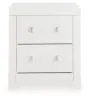 Ashley Furniture PCB1119-92 Ashley Furniture PCB1119-92 Maeling - Two Drawer Night Stand - White