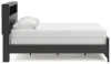 Ashley Furniture PCB1118B2 Ashley Furniture PCB1118B2 Broachmyn - Queen Bookcase Bed - Black / Gray