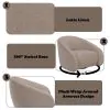 ACME AC03814 ACME AC03814 Zoey - Accent Chair With Swivel - Latte