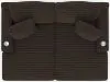 Jackson Furniture Industries 3045/75/76-09 Jackson Furniture Industries 3045/75/76-09 Comfrey - 2 Piece Double Wide Chaise - Chocolate