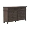 Liberty Furniture 297-BR31 Paradise Valley - 8 Drawer Dresser - Saddle Brown