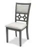 New Classic D1763-50S-GRY Mitchell - 5 Piece Dining Set - Gray