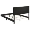 CoasterEveryday 224451KW Kendall - Upholstered California King Panel Bed - Black