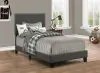 CoasterEveryday 350061T Boyd - Upholstered Twin Panel Bed - Charcoal