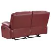 Coaster Fine Furniture 610242 Camila - Upholstered Motion Reclining Loveseat - Red