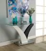 Furniture of America CM4244S-TABLE Sloane - Sofa Table - White / Dark Gray
