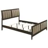 Coaster Fine Furniture 224421KW-S5 Wilkes - 5 Piece California King Bedroom Set - Dark Cocoa
