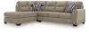 Benchcraft® 31304S1 Benchcraft® 31304S1 Olten - 2-Piece Sectional With LAF Corner Chaise - Mocha