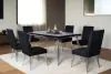 New Classic D1891-10 Ava - Dining Table - Black
