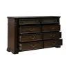 Liberty Furniture 765-BR31 Provence Park - 8 Drawer Dresser - Chateau Brown