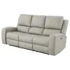 Coaster Fine Furniture 603434PPP Brickston - Triple Power Reclining Sofa - Gray