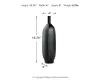 Ashley Furniture A2000552 Rhaveney - Vase (Set of 3) - Large - Black