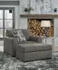 Ashley Furniture 52404/23/14 Gardiner - 2 Pc. - Chair And A Half, Ottoman - Pewter