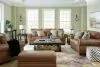 Ashley Furniture 57604/38/35/23/14 Ashley Furniture 57604/38/35/23/14 Carianna - 4 Pc. - Sofa, Loveseat, Chair And A Half, Ottoman - Caramel