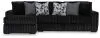 Ashley Furniture 98103S1 Ashley Furniture 98103S1 Midnight-Madness - 2-Piece Sectional Sofa With Laf Corner Chaise - Onyx