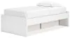 Ashley Furniture EB9630B6 Ashley Furniture EB9630B6 Onita - Twin Platform Bed With 1 Side Storage - White