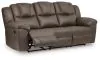 Ashley Furniture PC6450688 Lowilla - Reclining Sofa - Driftwood